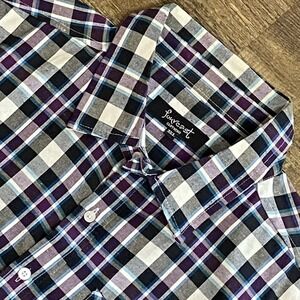 Forecast 3XL MENS Shirt Casual‎ Summer Dadcore Plaid Big Tall XXXL Normcore